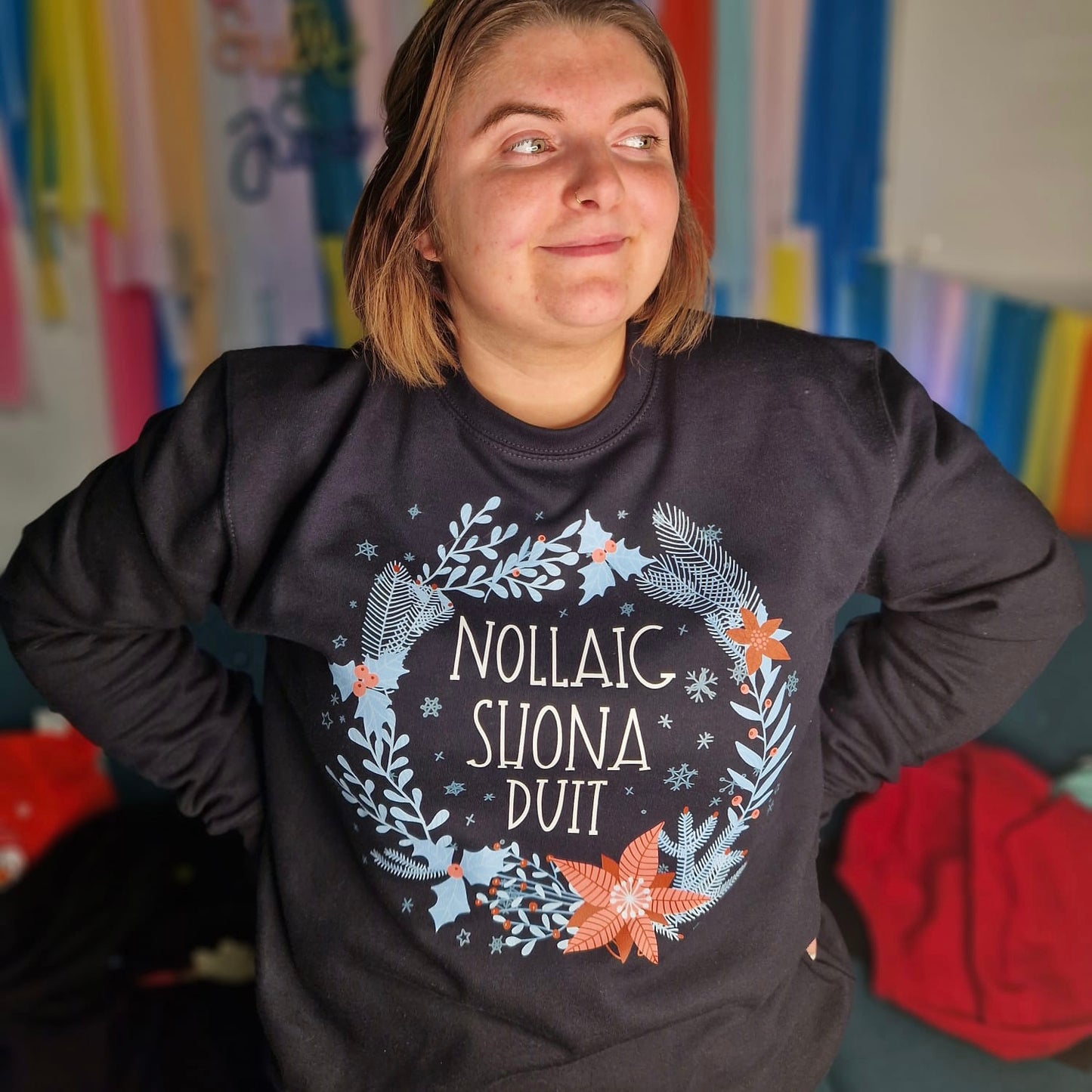 Nollaig Shona Duit Sweater