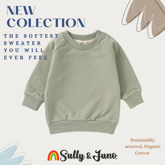 Sage Green Organic Sweater