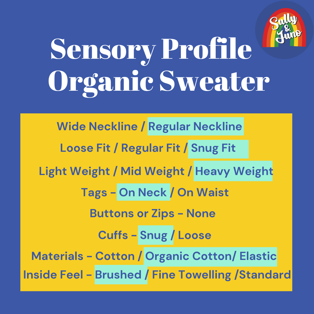 Tá áthas an domhain orm sweater