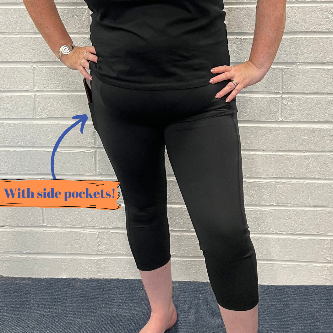 Second Skin - 3/4 length Leggings