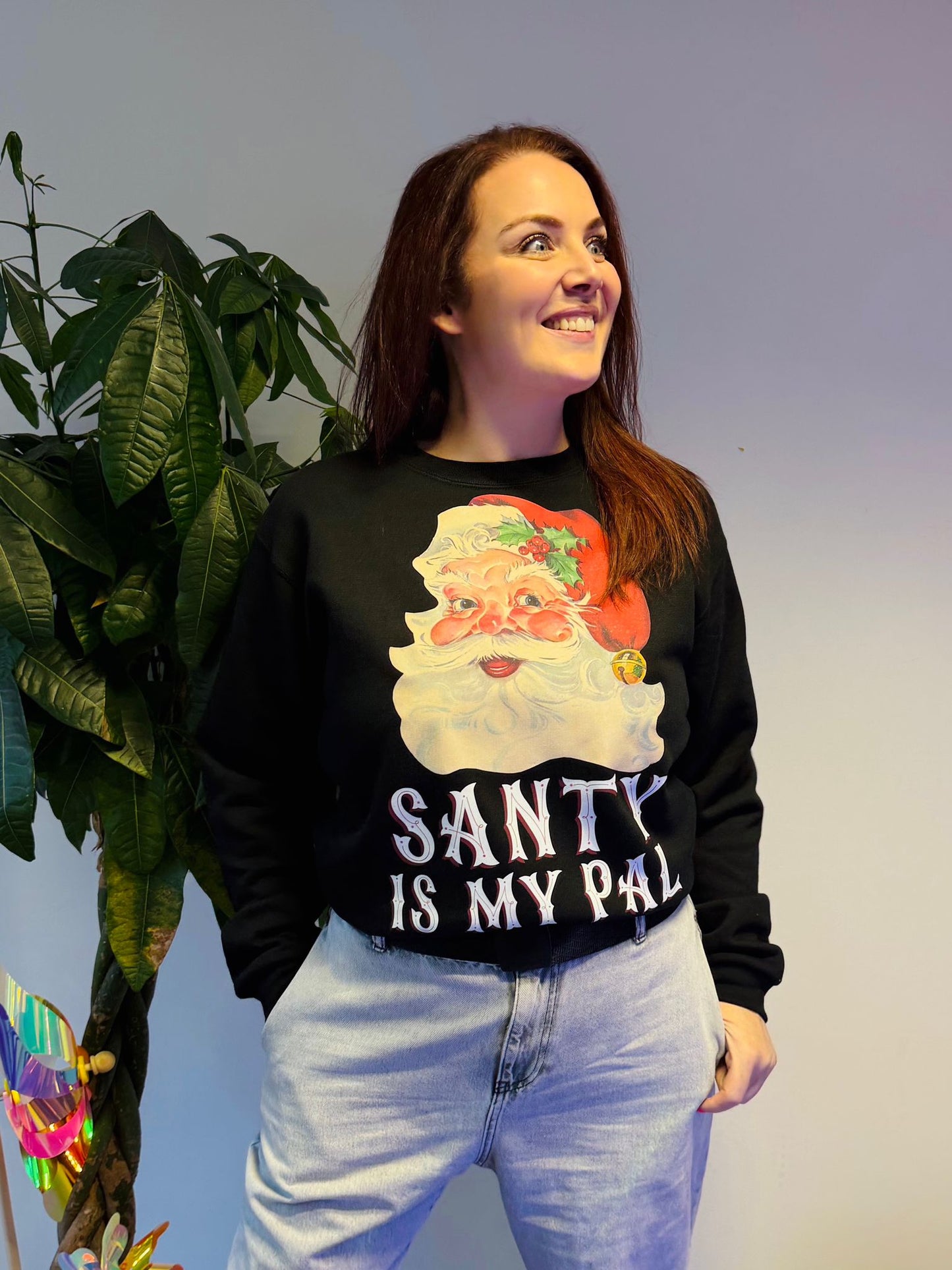 Santy is my pal sweater - Adults
