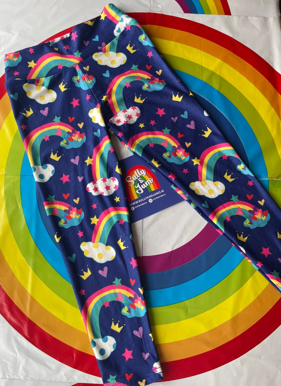 Rainbow Yoga Leggings - Kids and Adults