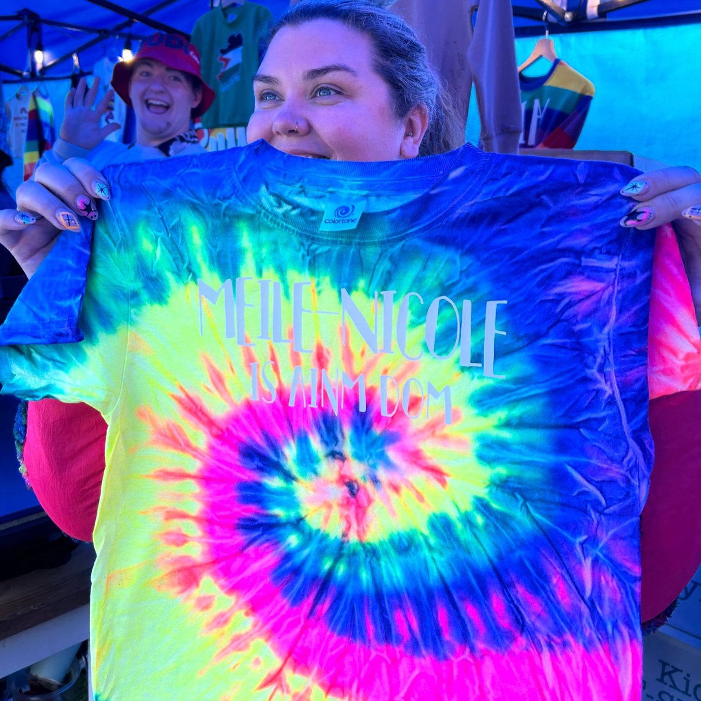 Personalised Tie Dye Kids T-Shirt