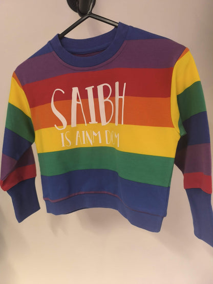 Reduced Rainbow Sweaters - KIDS