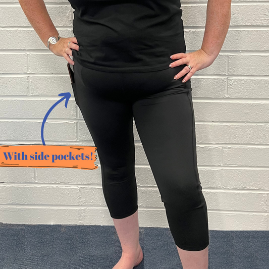 Second Skin - 3/4 length Leggings