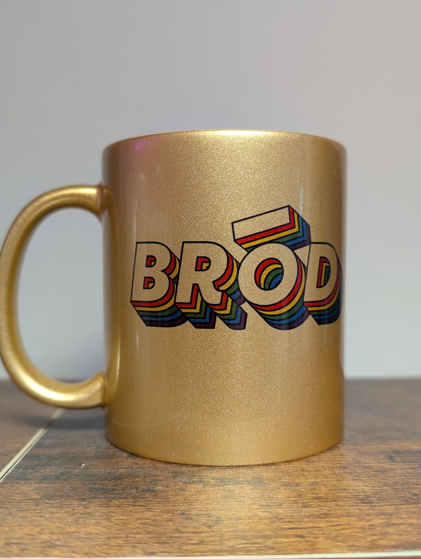 Bród Mug - gold edition