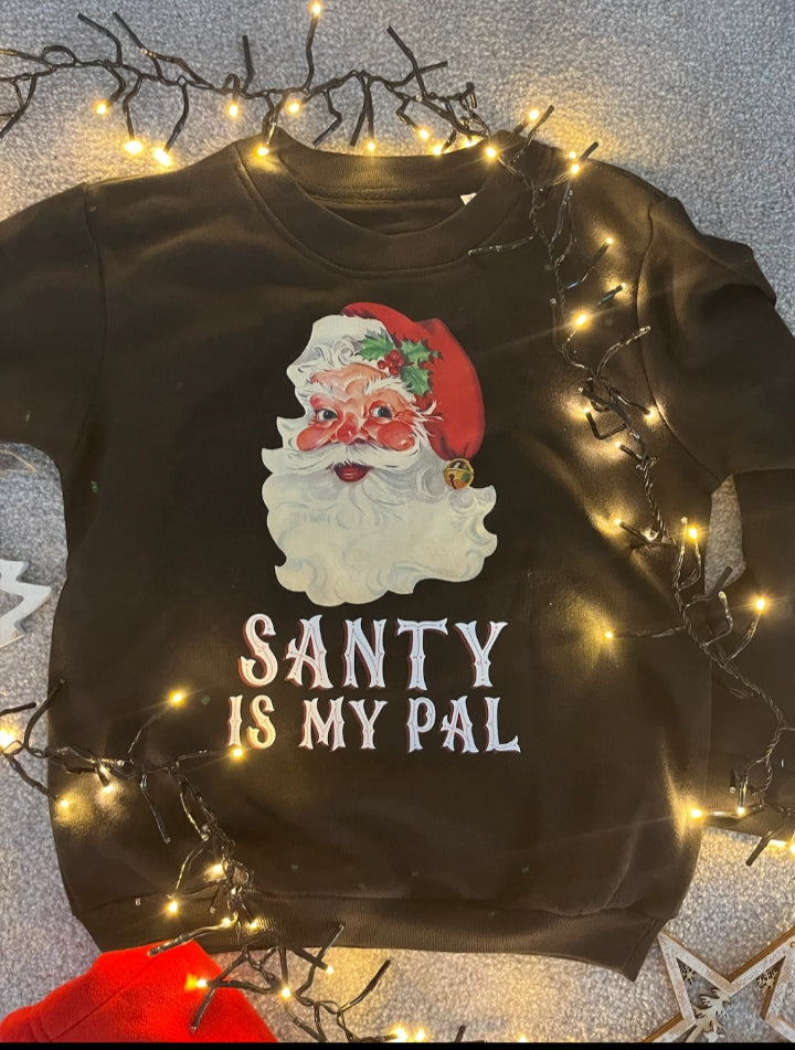 Santy is my pal sweater - Adults