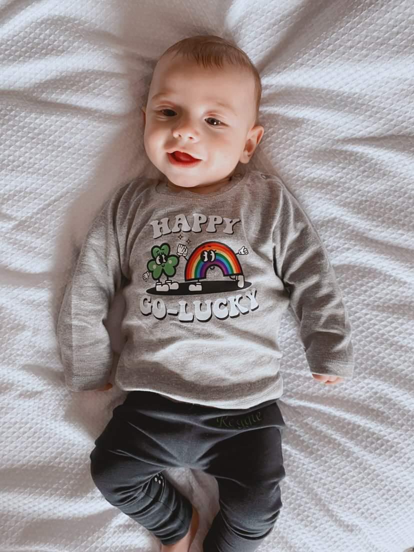 Happy Go-Lucky Long Sleeved Top