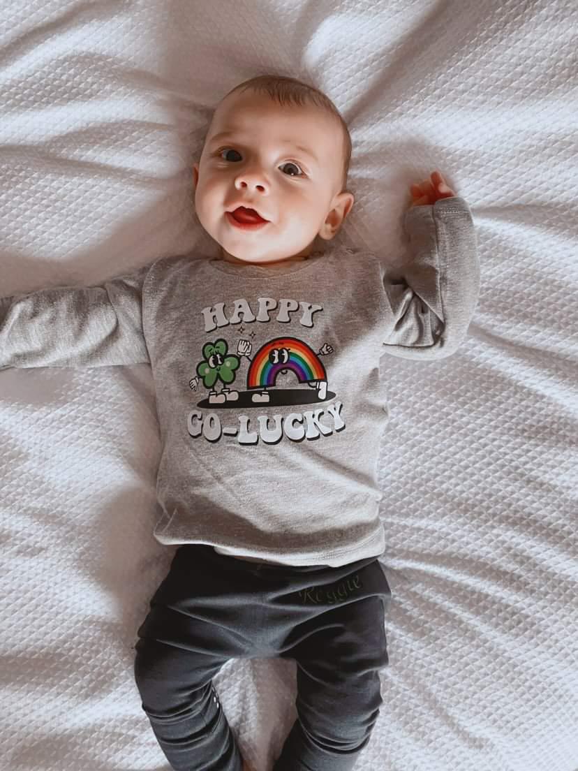 Happy Go-Lucky Long Sleeved Top