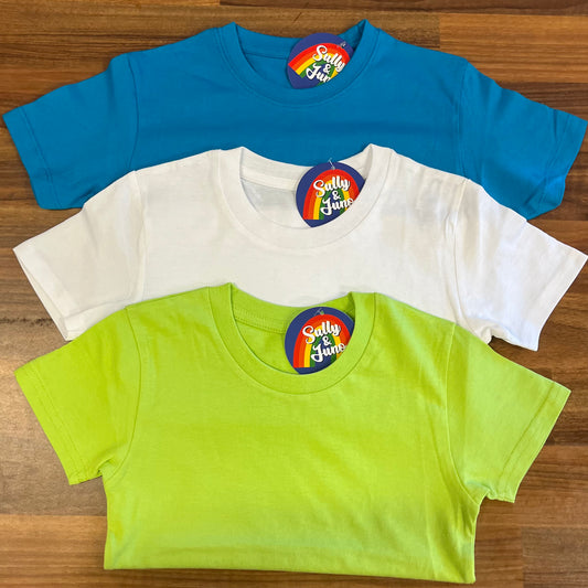 Bright Organic T-Shirt Pack - Kids