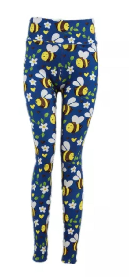 The Bees-Knees Yoga Leggings - Kids and Adults