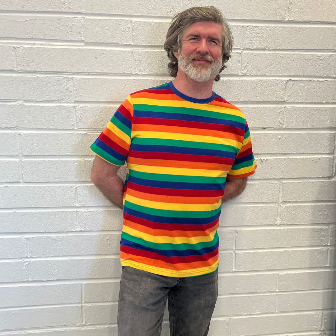 Rainbow Stripe T-Shirt