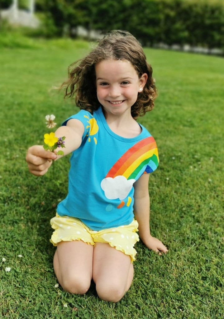 Every Cloud cap sleeved T-shirt