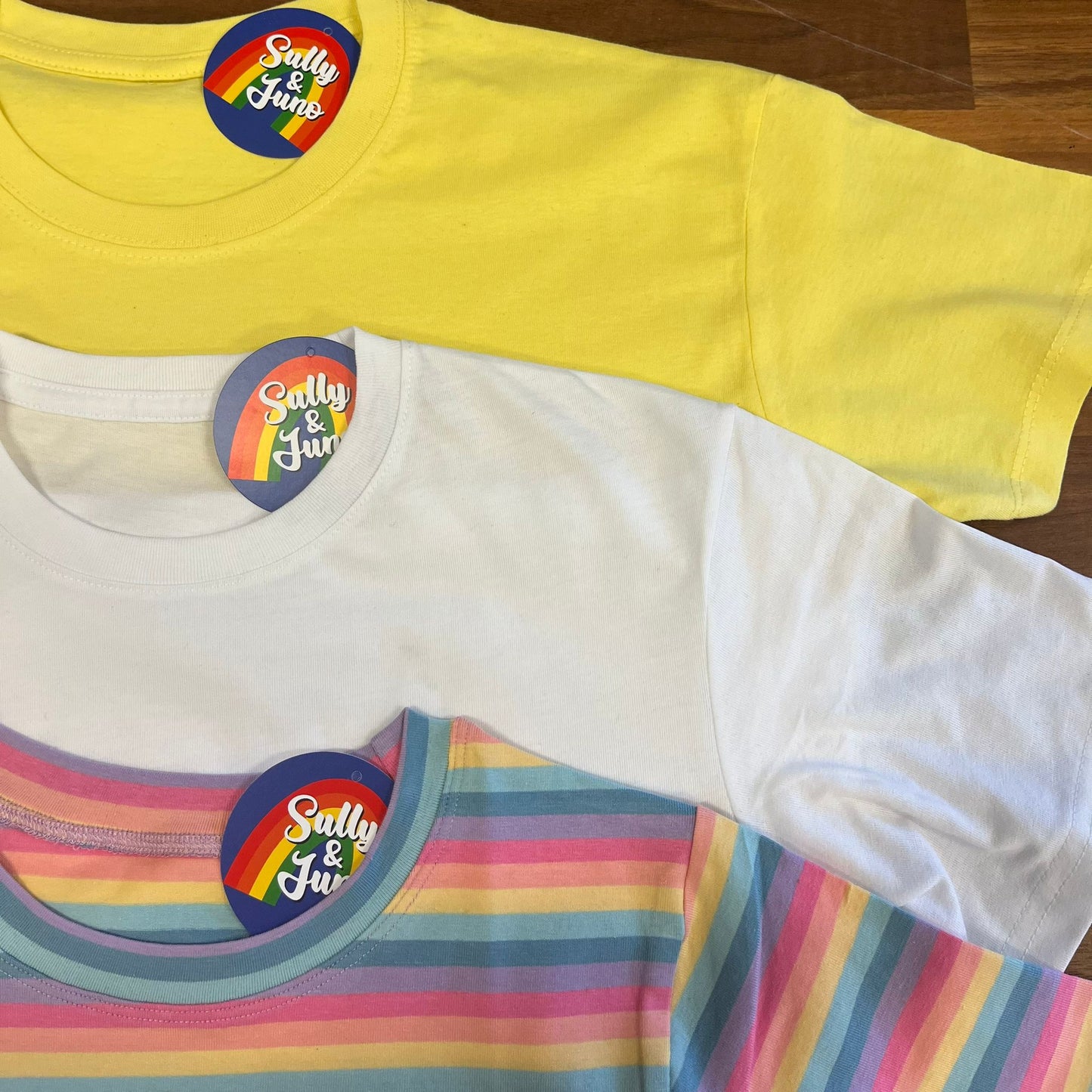 Pastel Organic T-Shirt Pack - Kids