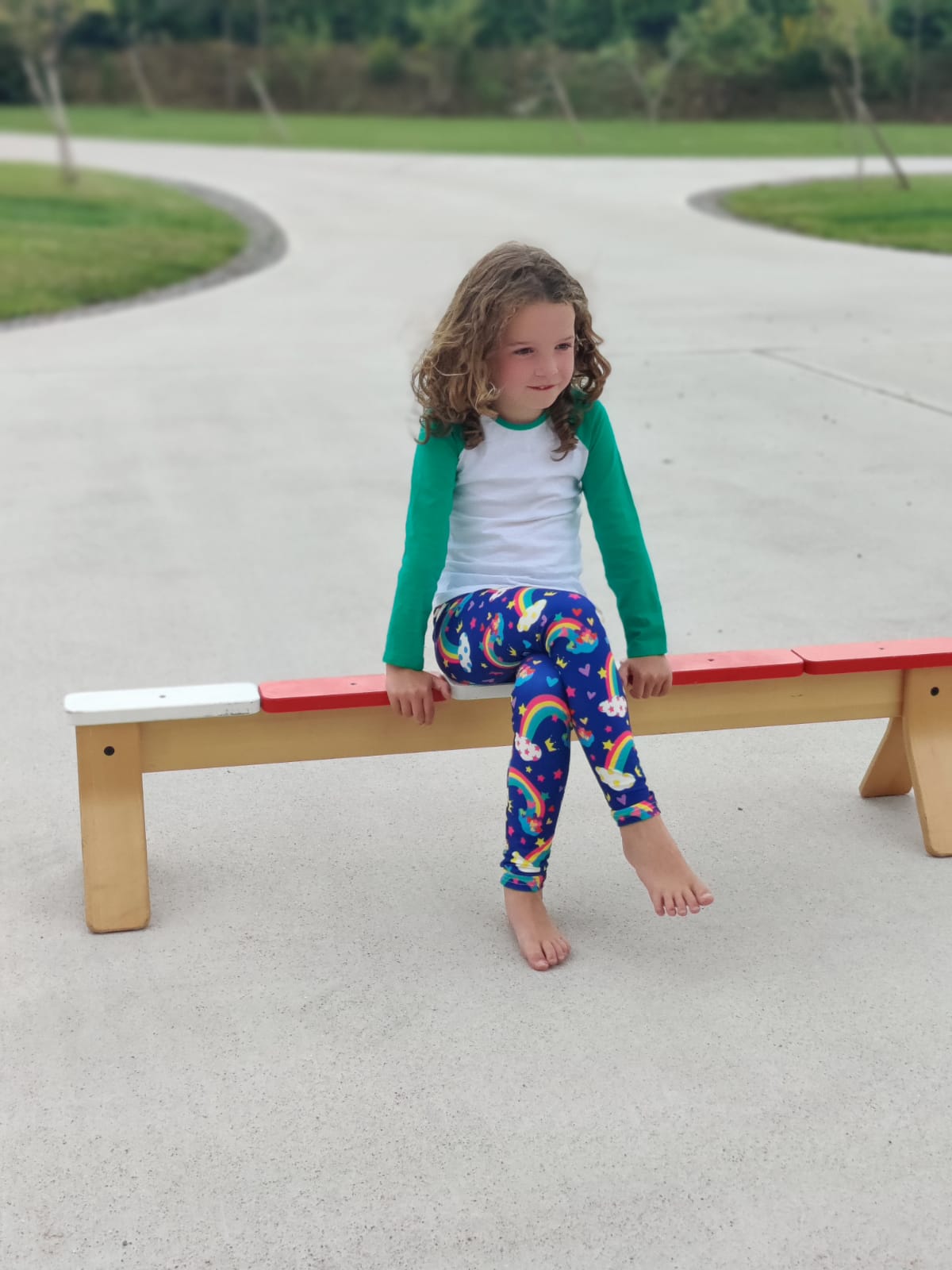 Rainbow Yoga Leggings - Kids and Adults