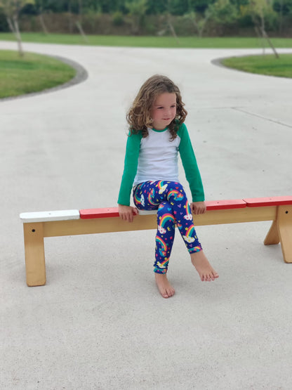 Rainbow Yoga Leggings - Kids and Adults