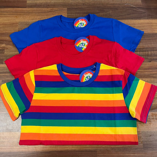 Rainbow Organic T-Shirt Pack - Kids